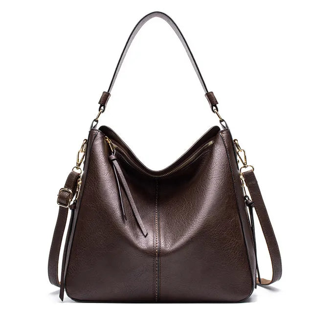 Jacky - Sac d'été élégant et spacieux en cuir pour femmes