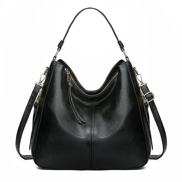 Jacky - Sac d'été élégant et spacieux en cuir pour femmes