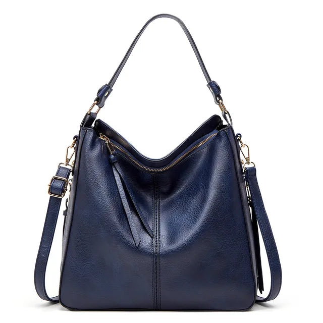 Jacky - Sac d'été élégant et spacieux en cuir pour femmes