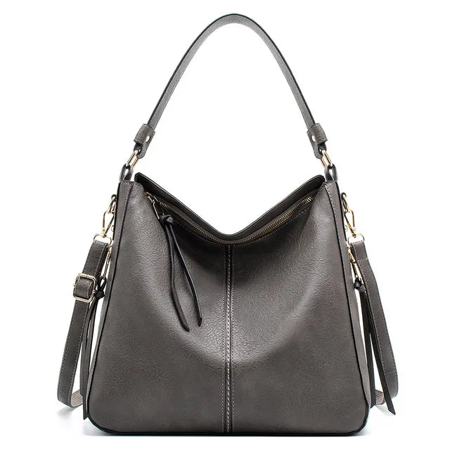 Jacky - Sac d'été élégant et spacieux en cuir pour femmes