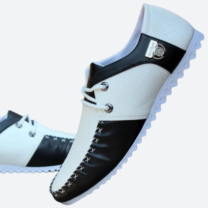 Chaussures blanches stylées et respirantes pour hommes - Marlo