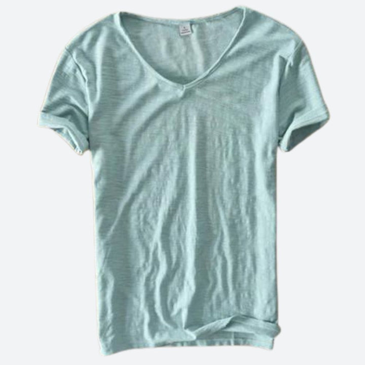 T-shirt d'été rafraîchissant et confortable en coton et lin - Maxx