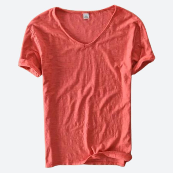 T-shirt d'été rafraîchissant et confortable en coton et lin - Maxx