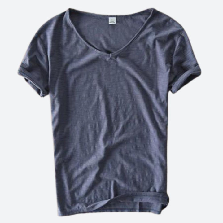 T-shirt d'été rafraîchissant et confortable en coton et lin - Maxx