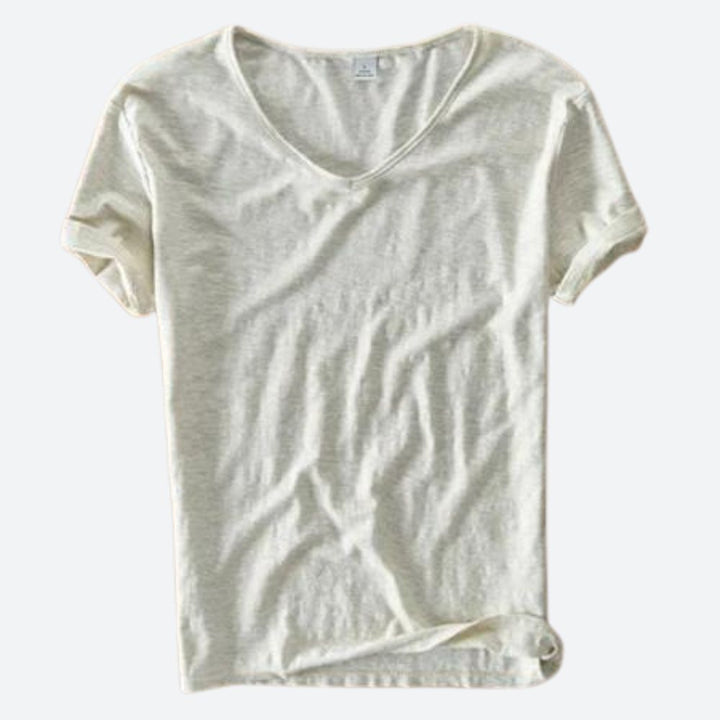 T-shirt d'été rafraîchissant et confortable en coton et lin - Maxx
