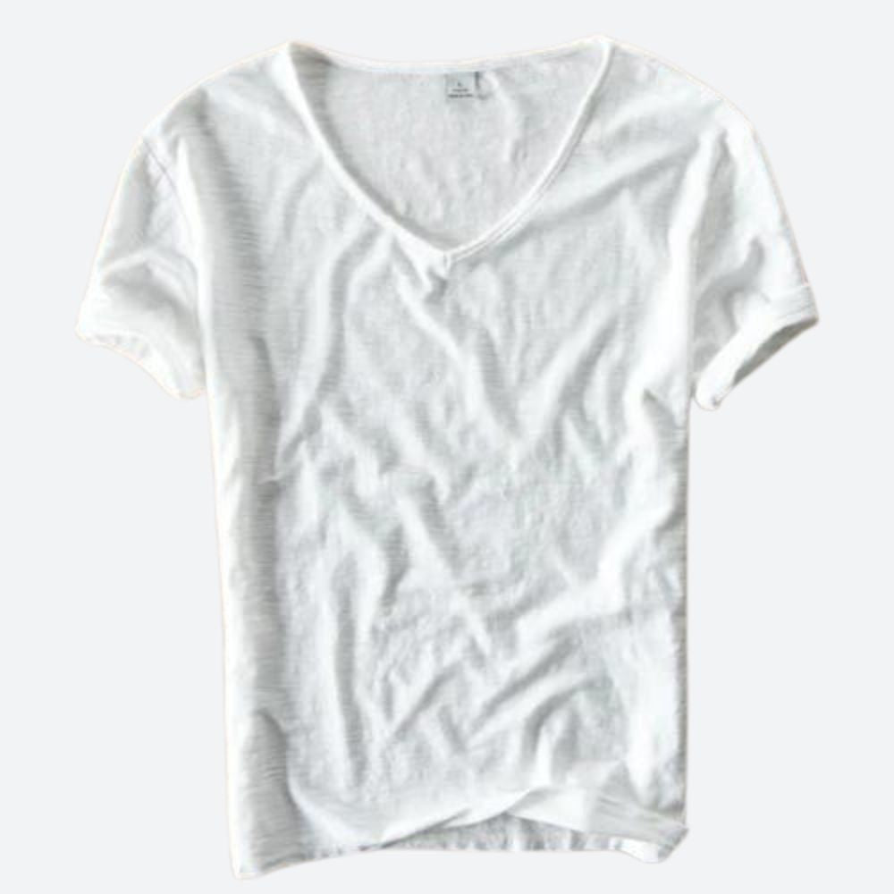 T-shirt d'été rafraîchissant et confortable en coton et lin - Maxx