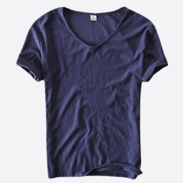 T-shirt d'été rafraîchissant et confortable en coton et lin - Maxx
