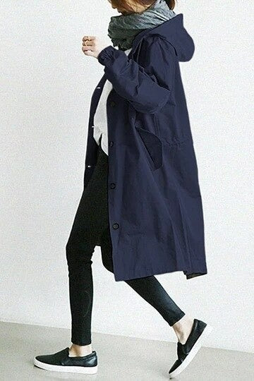 Frieda™ - Trench-coat élégant en coton