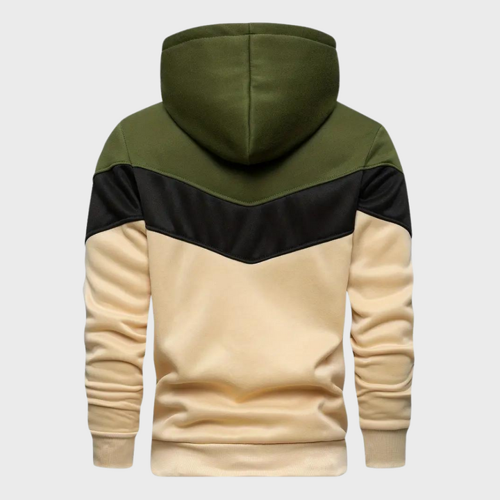 Stylischer Herren Hoodie mit verstellbarer Kapuze - Niels Collection