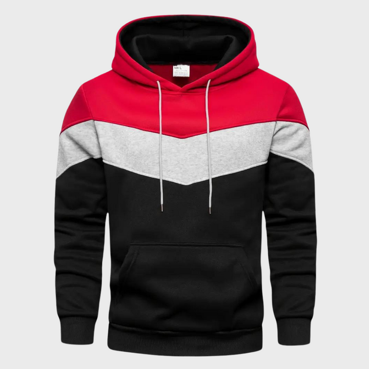 Stylischer Herren Hoodie mit verstellbarer Kapuze - Niels Collection