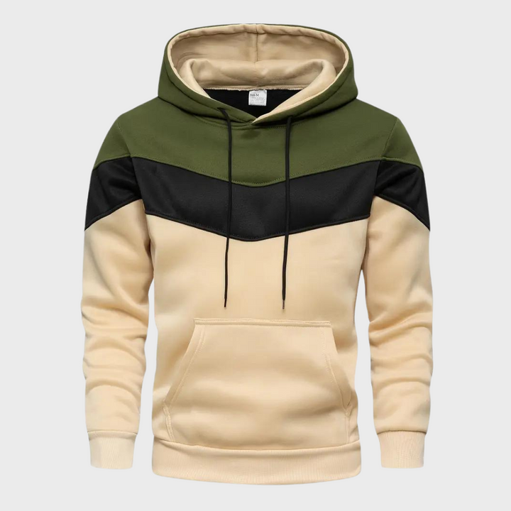 Stylischer Herren Hoodie mit verstellbarer Kapuze - Niels Collection