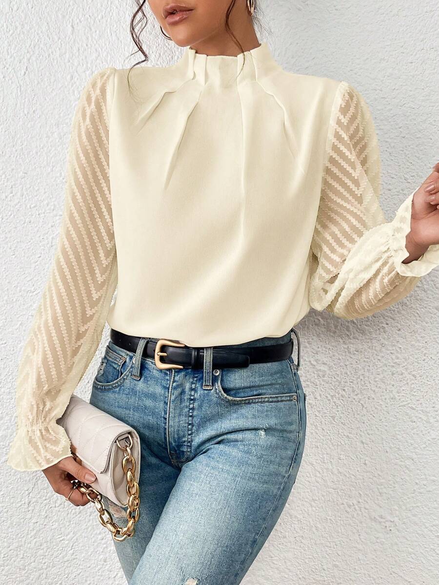 Ashley - Elegante Langarmbluse für Frauen