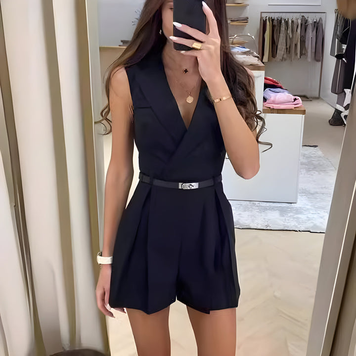 Marie™ - Combinaison femme avec ceinture