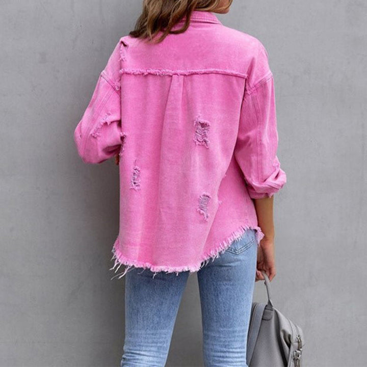 Lucie™ - Elegant Denim Jacket