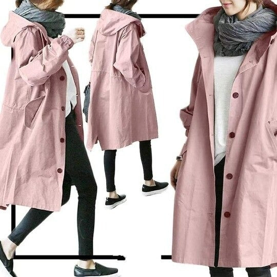 Frieda™ - Trench-coat élégant en coton