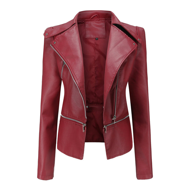 Chic Leather Jacket by ALOJZIJA