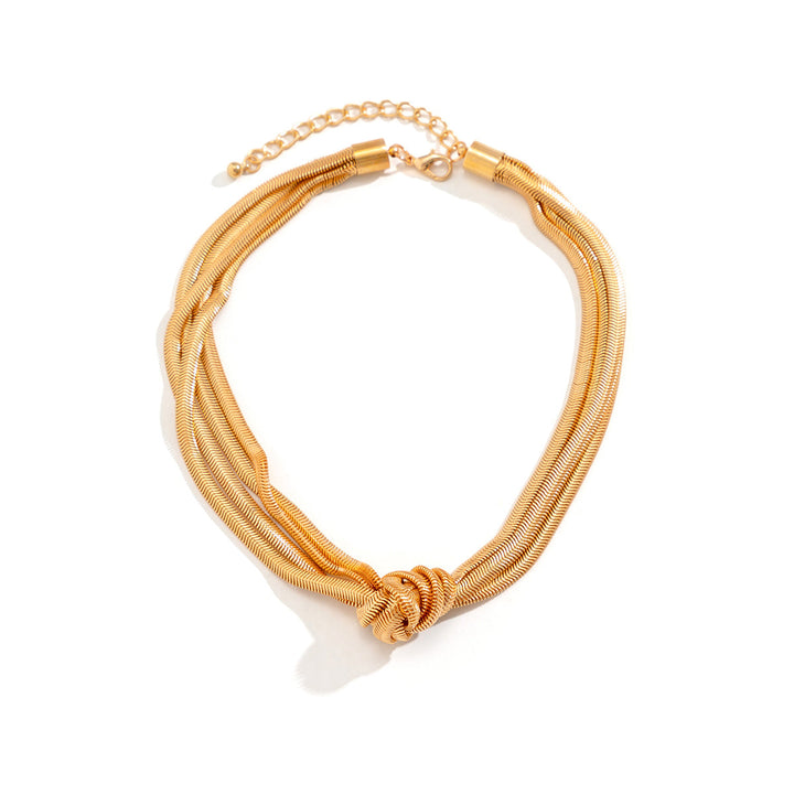 Eliana - Collier à bouton tendance et élégant pour femmes