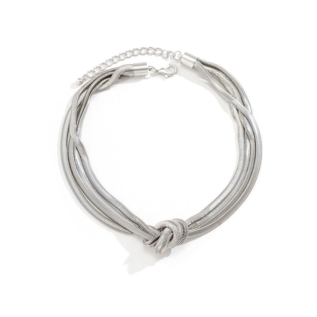 Eliana - Collier à bouton tendance et élégant pour femmes
