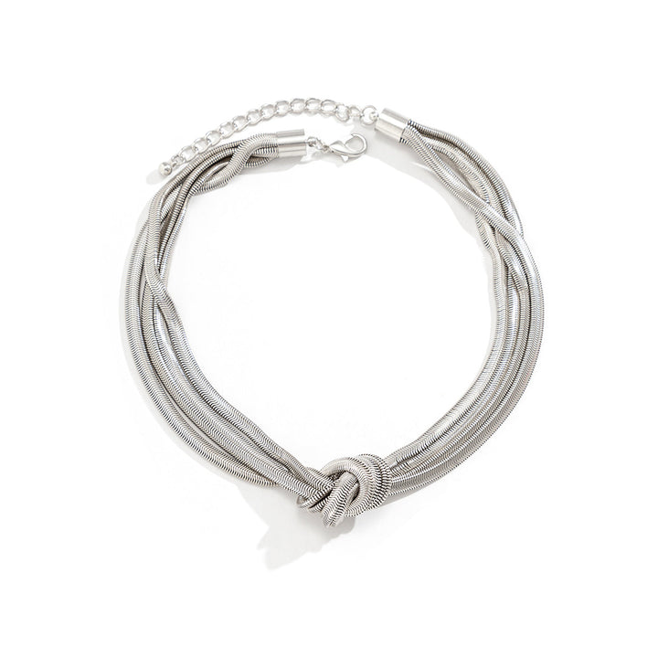 Eliana - Collier à bouton tendance et élégant pour femmes