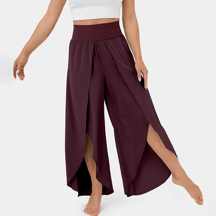 Isabella - Pantalon à passepoil mode pour un look fluide