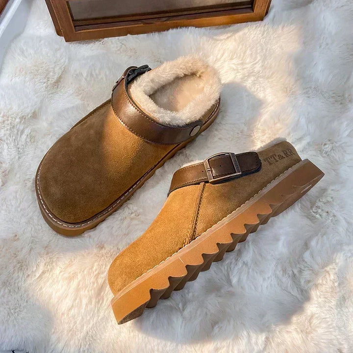 Macie - Elegant padded slippers for women for autumn