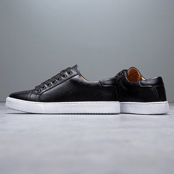 David™ - Baskets en cuir pour homme