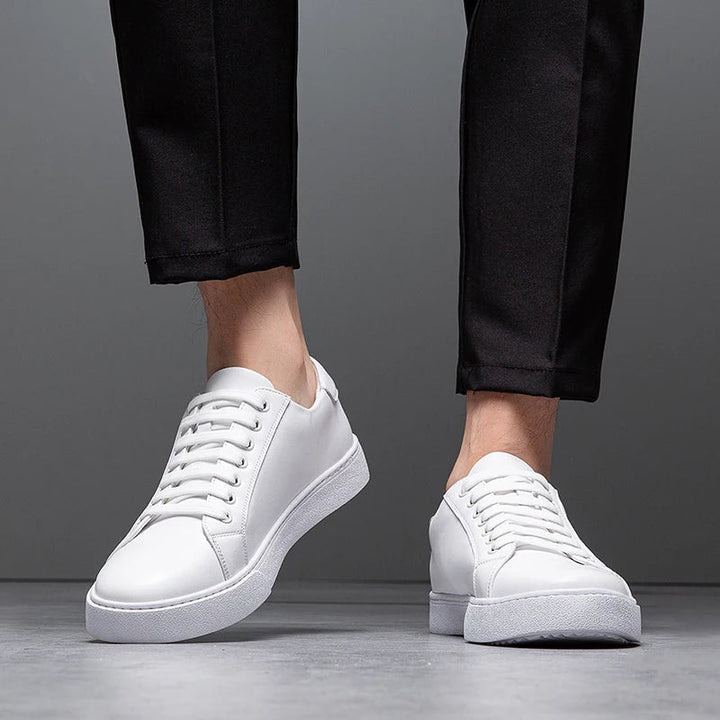 David™ - Baskets en cuir pour homme