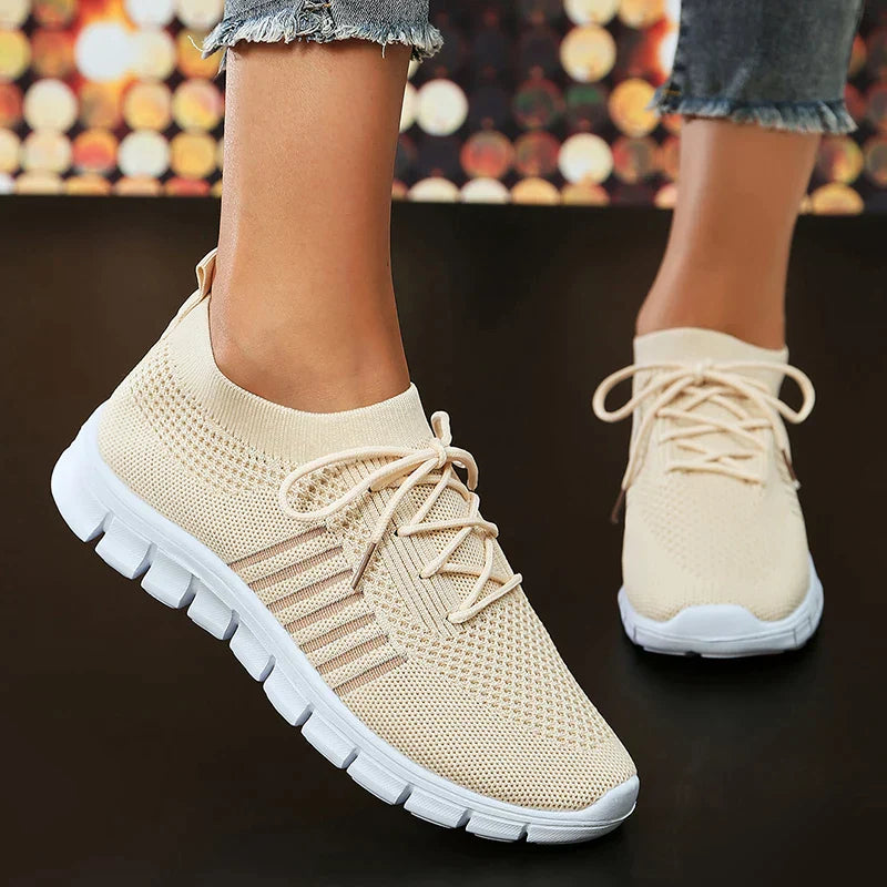 Celia - Stilvolle orthopädische Mesh-Schuhe für Frauen