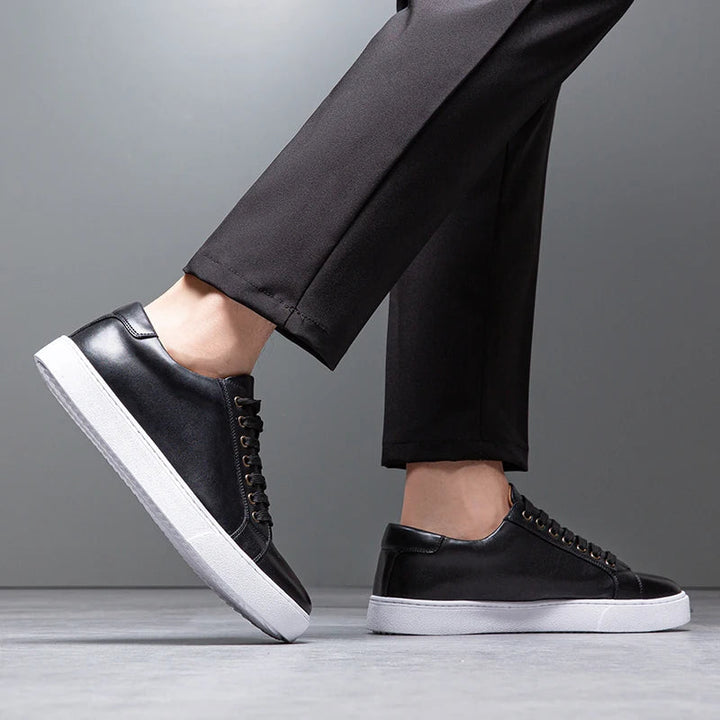David™ - Baskets en cuir pour homme