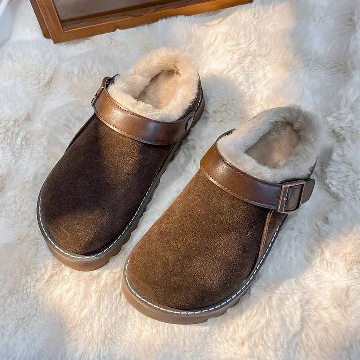 Macie - Elegant padded slippers for women for autumn