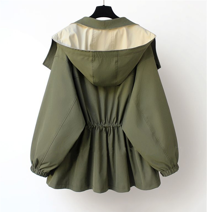 Amélie™ - Elegante Jacke aus Nylon und Baumwolle