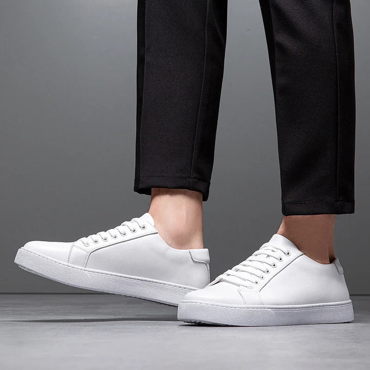 David™ - Baskets en cuir pour homme