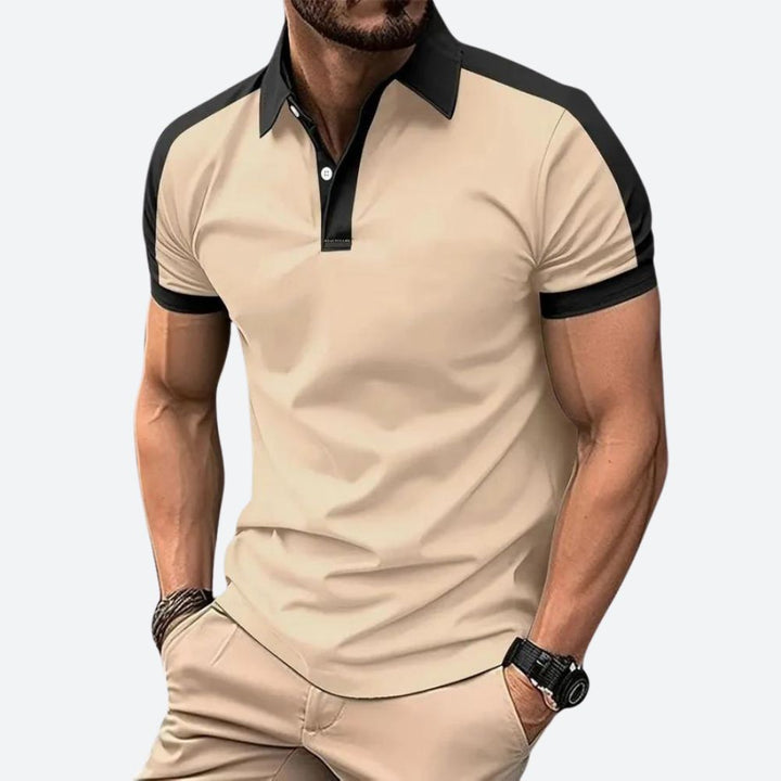 Polo homme élégant à manches courtes - Sam