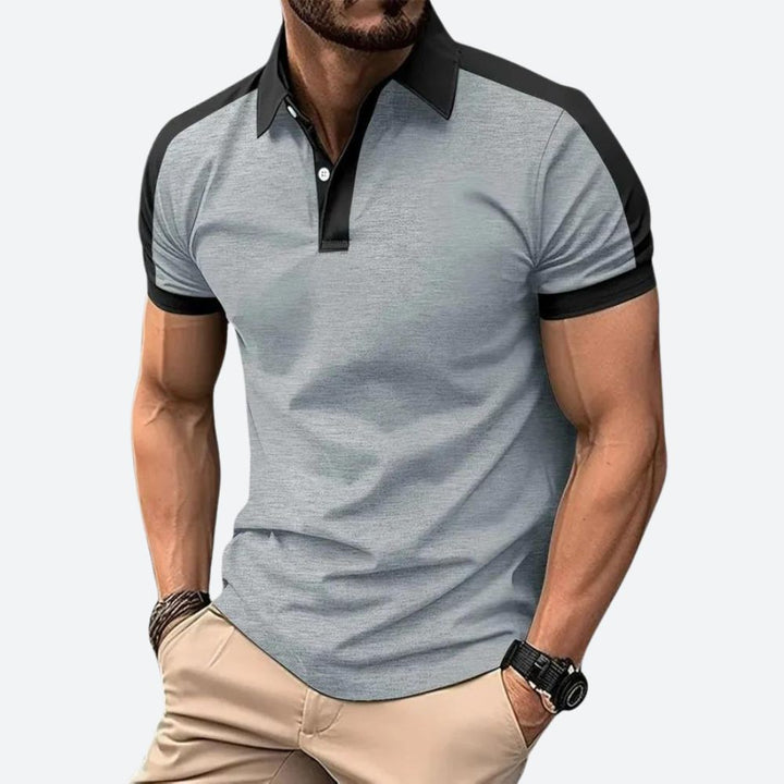 Polo homme élégant à manches courtes - Sam