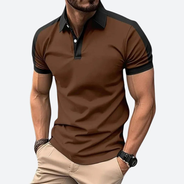 Polo homme élégant à manches courtes - Sam