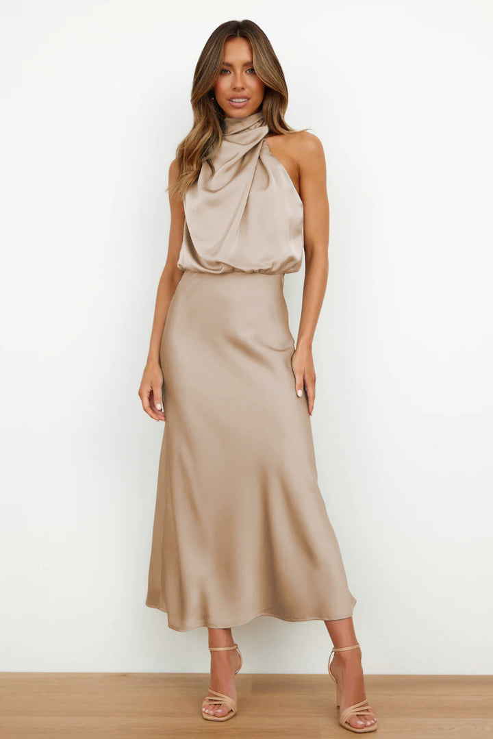 Lina™ - Elegantes Satin-Abendkleid