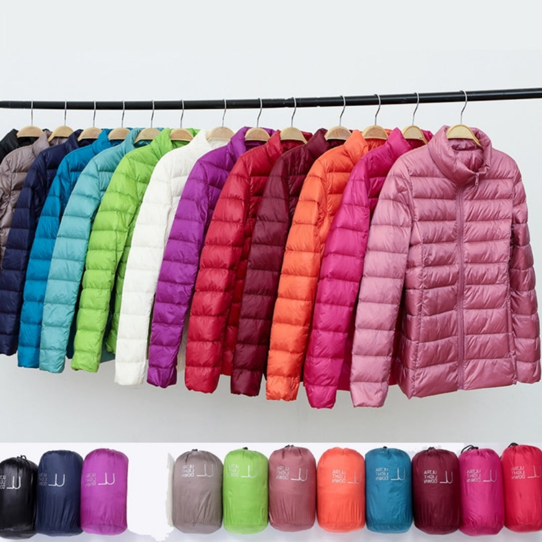 Sophie™ - Jacket made of soft cotton down material
