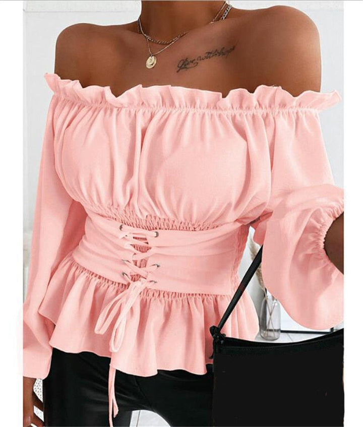 Miriam - Blouse élégante et confortable à épaules dénudées pour femmes