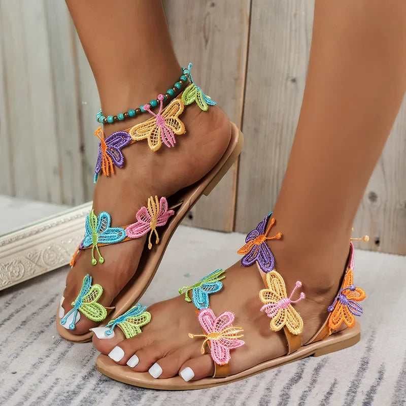 Emma - Luxurious summer butterfly slippers for women with unforgettable comfort