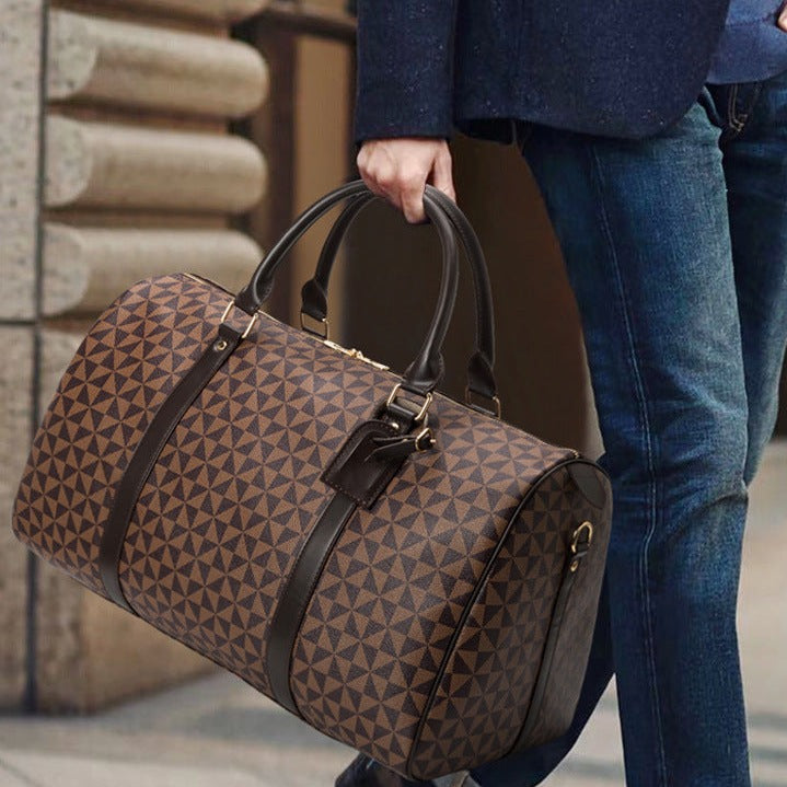 Theo - Sac de voyage en cuir luxueux pour l'homme moderne