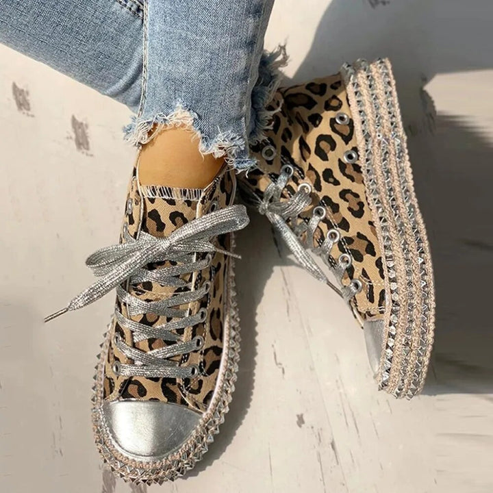Odette - Chaussures en toile de luxe premium