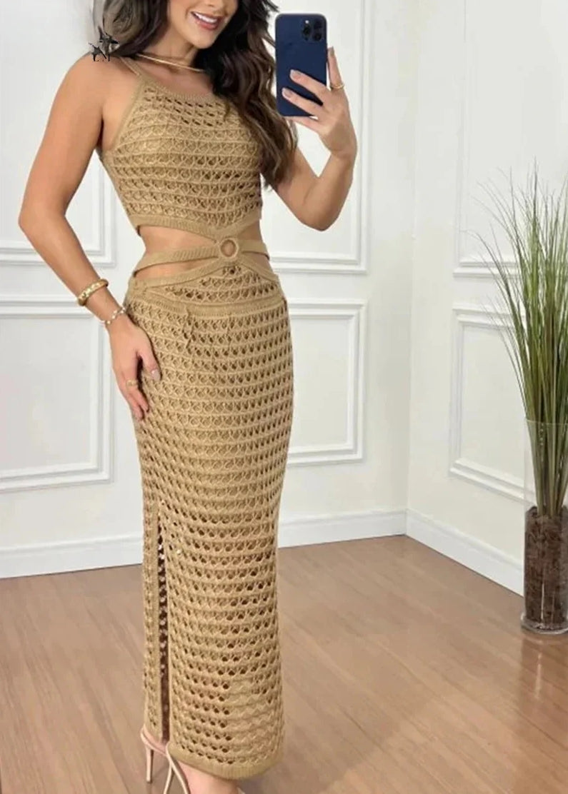 Johanna™ - Robe d'été tricotée