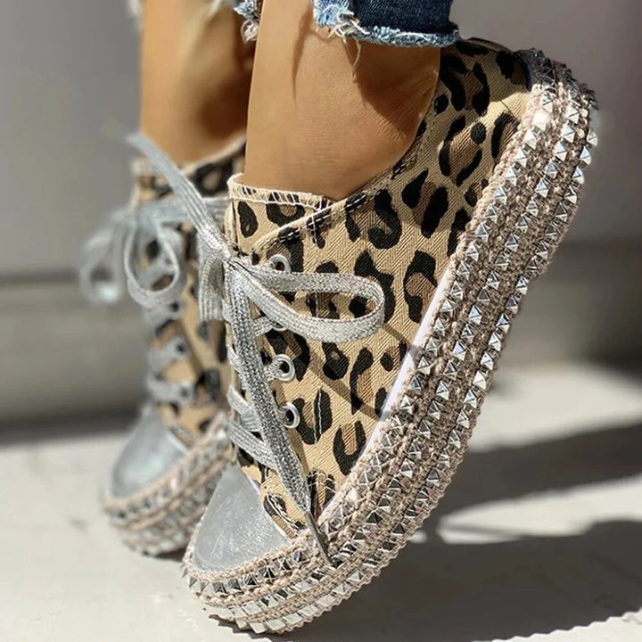 Odette - Chaussures en toile de luxe premium