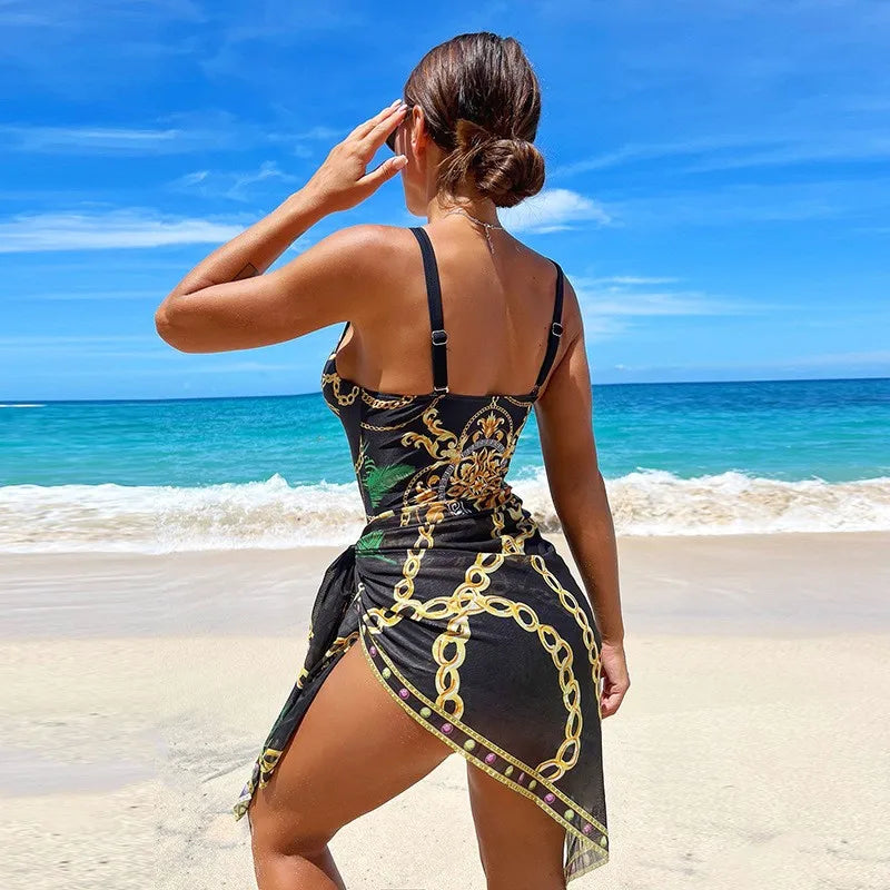 Chic Alice - Elegant Two-Piece Swimwear for Women