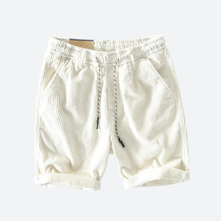 Pantalon court en velours côtelé à la mode - Sean