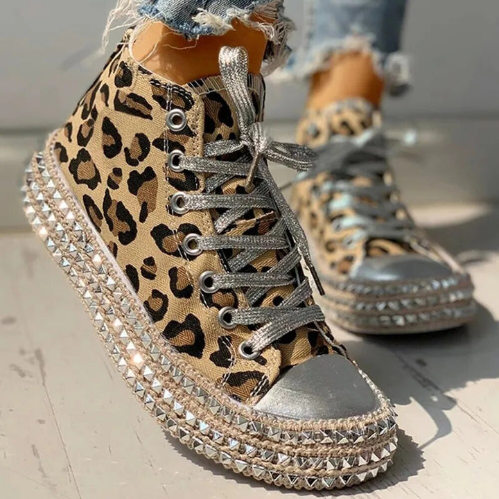 Odette - Chaussures en toile de luxe premium
