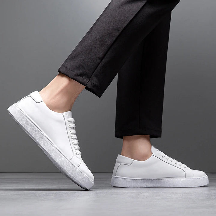 David™ - Baskets en cuir pour homme