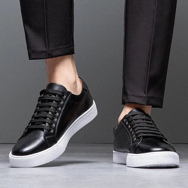David™ - Baskets en cuir pour homme