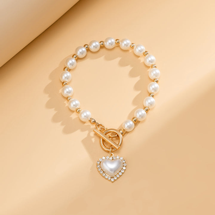 Elegant Bracelet with Freshwater Pearl Pendant for Women by Mitchell