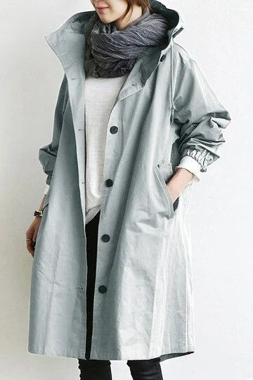 Frieda™ - Trench-coat élégant en coton